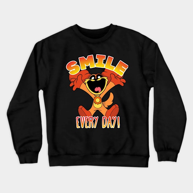 Dog Days SMILE! Crewneck Sweatshirt by Meatball_Jones